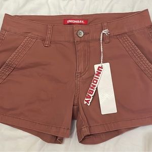 UnionBay NWT burgundy shorts size 7